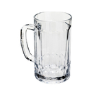 Caneca De Chopp Em Vidro Lyor Faces 400ml