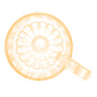 Caneca De Cristal Ecológico Imperial Âmbar 190ml - Lyor