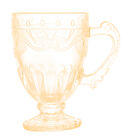 Caneca De Cristal Ecológico Imperial Âmbar 190ml - Lyor