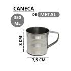 Caneca De Metal 350ml