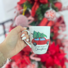 Caneca De Natal Colorida 8,2x5,4x10,6cm