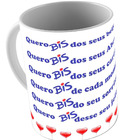 Caneca De Pascoa - Bis De Você Branca