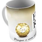 Caneca De Pascoa - Bombom Ferrero Rocher