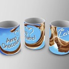 Caneca De Pascoa - Chocolate Ao Leite