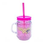 Caneca De Plástico Mulher Maravilha Liga Da Justiça