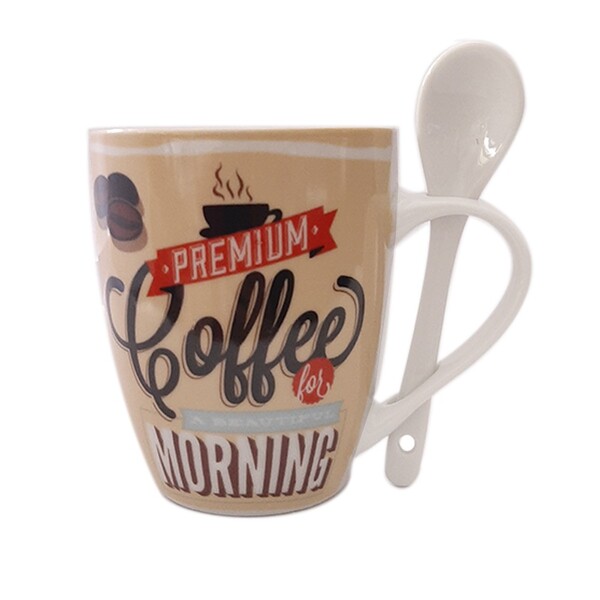 Caneca De Porcelana 240ml For A Beautiful - Casambiente