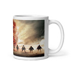 Caneca De Porcelana Attack On Titan Modelo 10