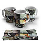 Caneca De Porcelana Attack On Titan Modelo 19