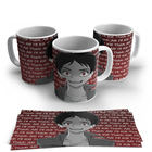 Caneca De Porcelana Attack On Titan Modelo 21
