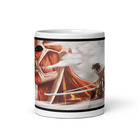 Caneca De Porcelana Attack On Titan Modelo 25