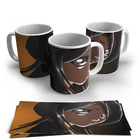 Caneca De Porcelana Attack On Titan Modelo 30