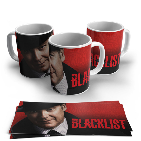 Caneca De Porcelana Blacklist 02