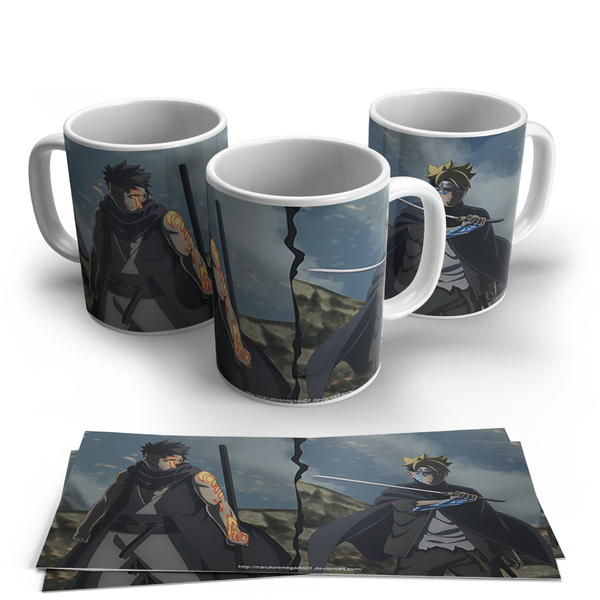 Caneca De Porcelana Boruto Modelo 25