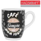 Caneca De Porcelana Café Sempre Boa Ideia Hauskraft 350ml