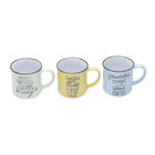 Caneca De Porcelana Colorida Motive 250ml