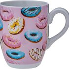 Caneca De Porcelana Donuts Hauskraft 350ml