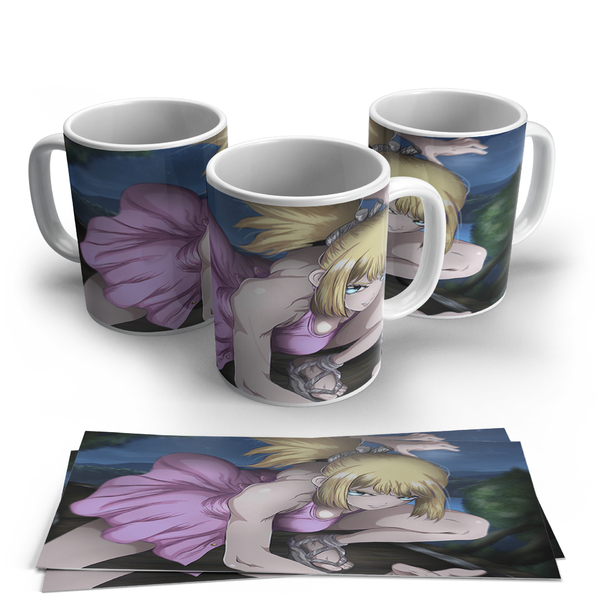Caneca De Porcelana Dr Stone Modelo 09