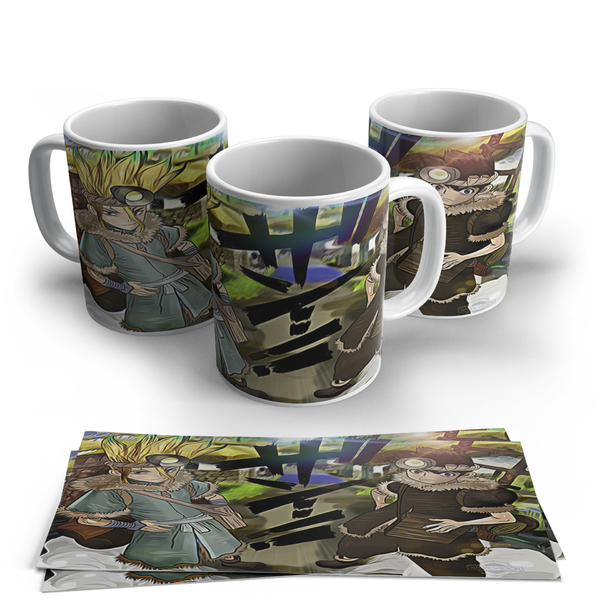 Caneca De Porcelana Dr Stone Modelo 18