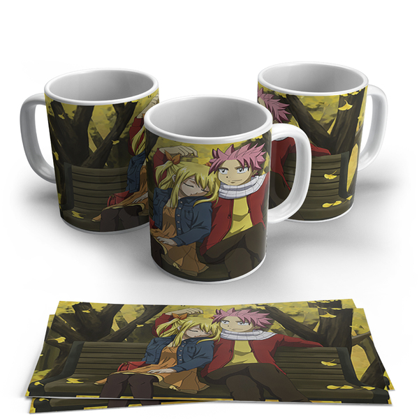 Caneca De Porcelana Fairy Tail Modelo 26