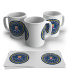 Caneca De Porcelana Fbi 01