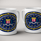 Caneca De Porcelana Fbi 01