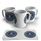 Caneca De Porcelana Fbi 01