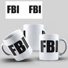 Caneca De Porcelana Fbi 02