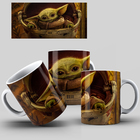 Caneca De Porcelana Mandalorian 14