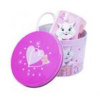 Caneca De Porcelana Na Lata Gata Marie