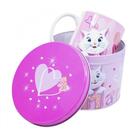 Caneca De Porcelana Na Lata Gata Marie