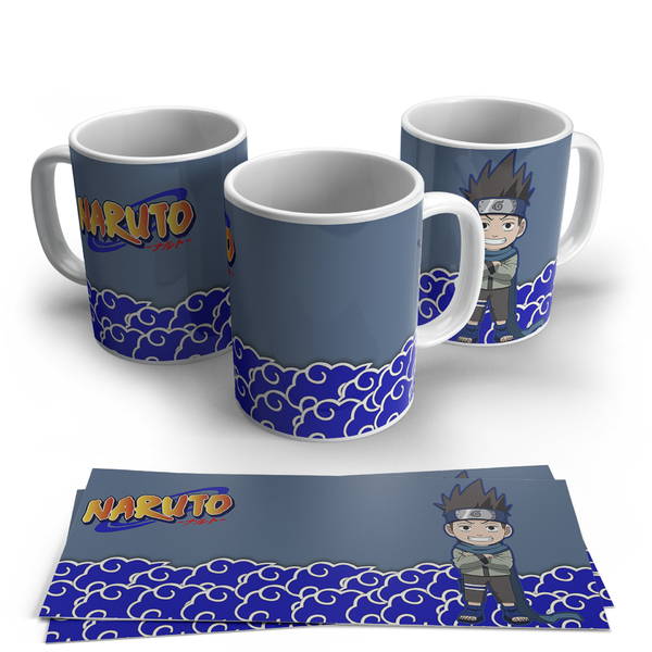 Caneca De Porcelana Naruto Konahamaru Personagens