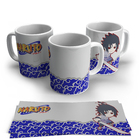 Caneca De Porcelana Naruto Sasuke Eternal Personagens