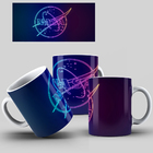 Caneca De Porcelana Nasa 10