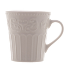 Caneca De Porcelana New Bone Angel Branco 300ml Lyor 8382
