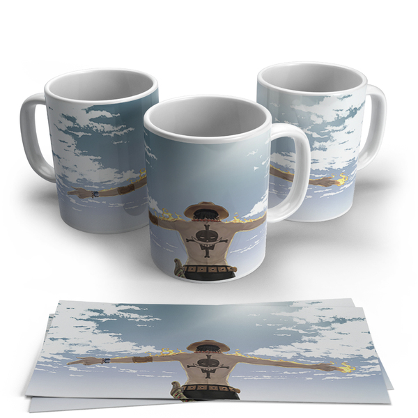 Caneca De Porcelana One Piece Modelo 001