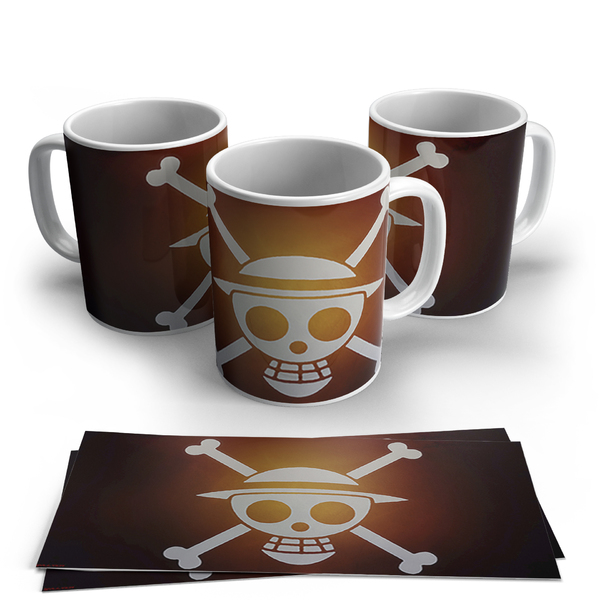 Caneca De Porcelana One Piece Modelo 015