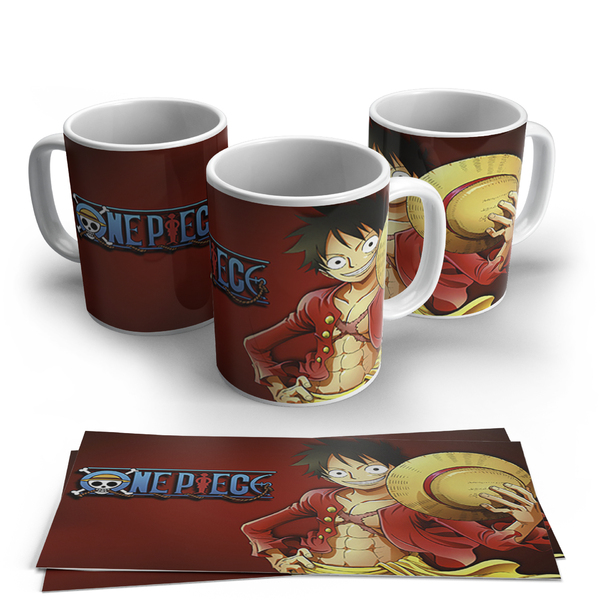 Caneca De Porcelana One Piece Modelo 029