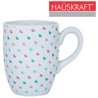 Caneca De Porcelana Poa Coração Hauskraft 350ml