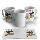 Caneca De Porcelana Pringles