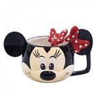 Caneca De Porcelana Rosto Minnie