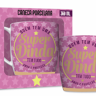 Caneca De Porcelana Urban 360ml - Brasfoot - Dinda