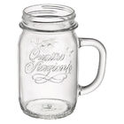 Caneca De Vidro Bormioli Rocco Quattro Stagioni Pote 415ml