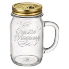 Caneca De Vidro Bormioli Rocco Quattro Stagioni Pote 415ml