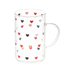 Caneca De Vidro Love 280ml (copo) - Lyor