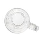 Caneca De Vidro Para Chopp Caveira Rock Style 365ml Lyor 7214