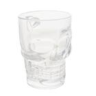 Caneca De Vidro Para Chopp Caveira Rock Style 365ml Lyor 7214