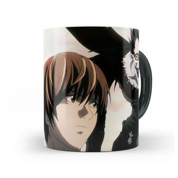 Caneca Death Note Light Yagami Ryuk Shinigami
