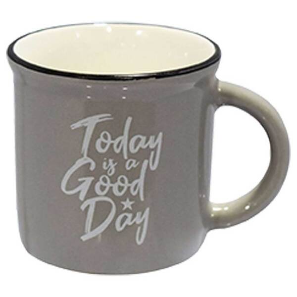 Caneca Decorada De Cerâmica 120ml Em Frases E Cores Diversas