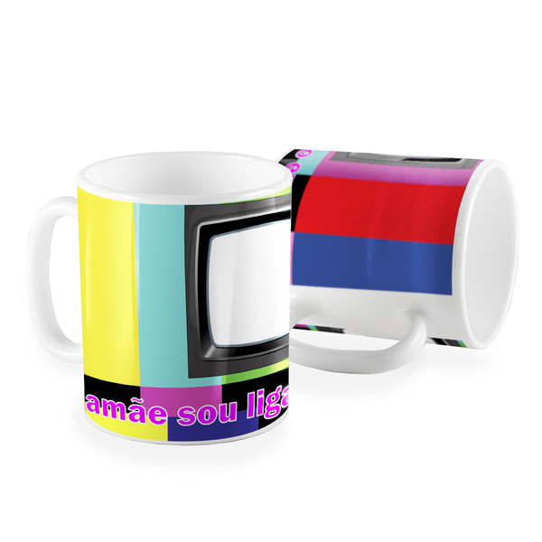 Caneca Dia Das Maes Mamae Sou Ligada Em Voce