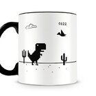Caneca Dino Offline Preta